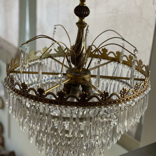 Vintage large chandelier used