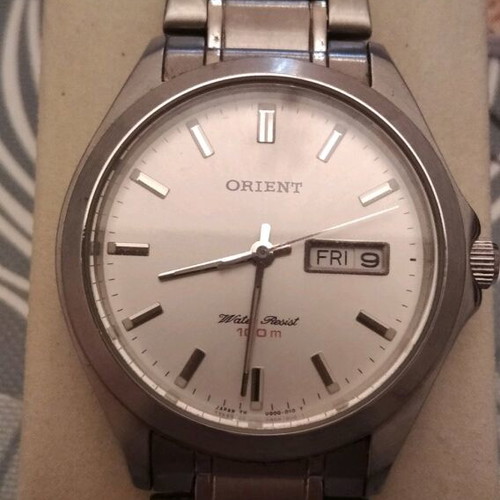 Orient 100m Quartz Watch new, men's