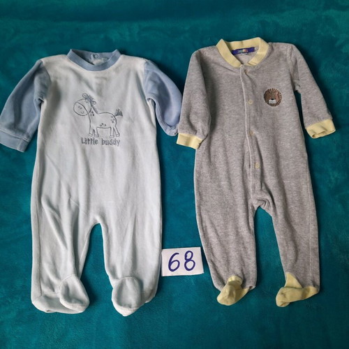 Baby clothes pack of 23 size 68 like new, winter lined