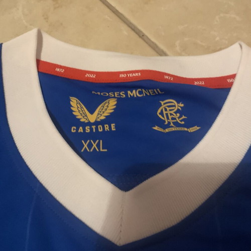Rangers 150 Years Anniversary Jersey XXL