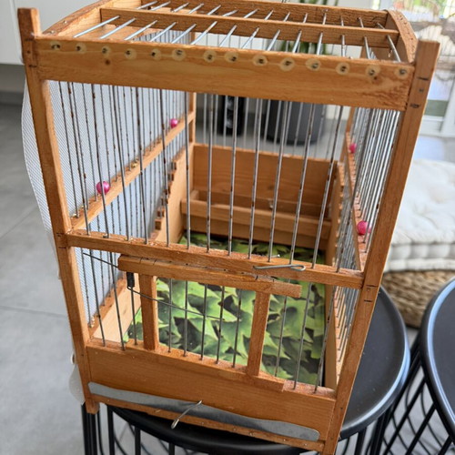 Wooden canary cage like new