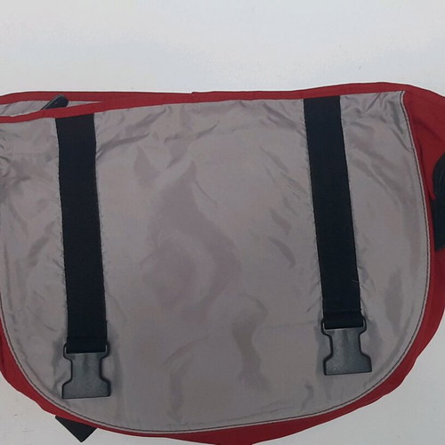 Polo Tomato school shoulder bag used, red for middle and high school