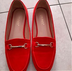 Loafers κοκκινα