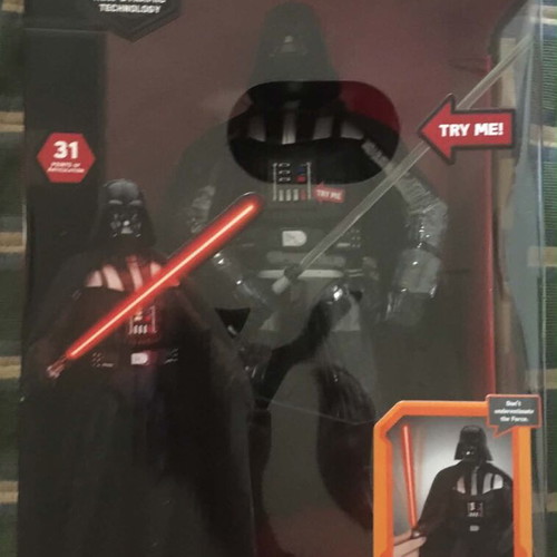 Darth Vader interactive figure, large size, Star Wars