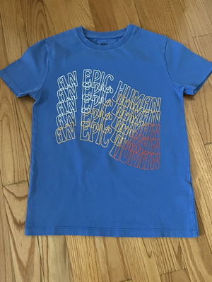 Marks & Spencer T-shirt blue size 7 years new