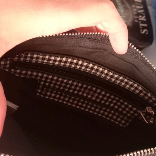 Parfois crossbody bag medium size checkered new