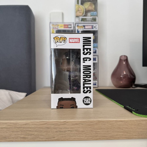 Funko Pop! Spider-Man Across the Spiderverse Miles G. Morales #1562 Limited Edition 9500 pcs GITD