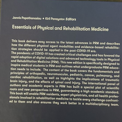 Essentials of Physical and Rehabilitation Medicine book like new