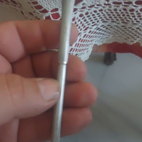 Silver Smoking Pipe