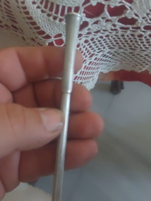 Silver Smoking Pipe