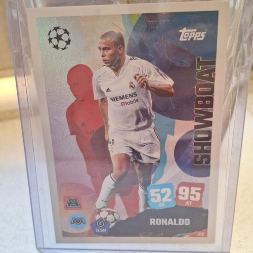 Ronaldo Nazario Topps Showboat card