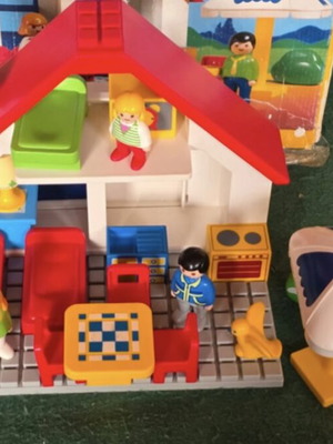 Playmobil 1 2 3 къща като нова
