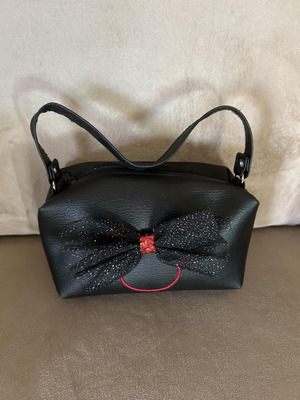 Handmade bag with Mini Mouse new, black