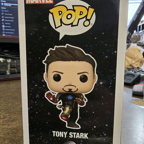Funko POP Tony Stark The Infinity Saga Cyprus Comic Con Limited Edition brand new