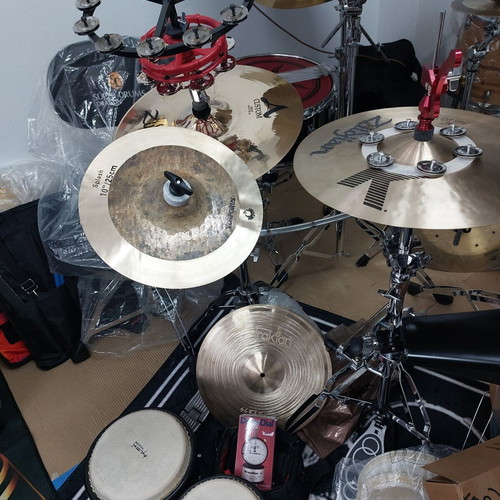 Cymbals and percussion instruments new collection