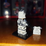 Commander Cody The Bad Batch φιγούρα Lego με γκρι πανοπλία