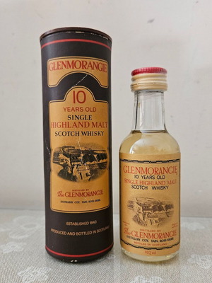 Glenmorangie 10yo whisky miniature new