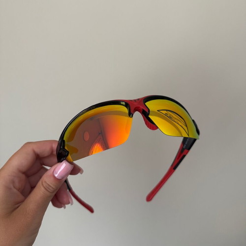 PolarSky Polarized Sports Sunglasses new, black and red