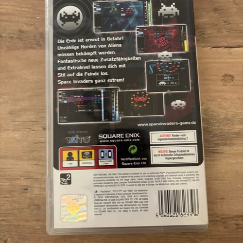 Space Invaders Extreme PlayStation PSP used, complete