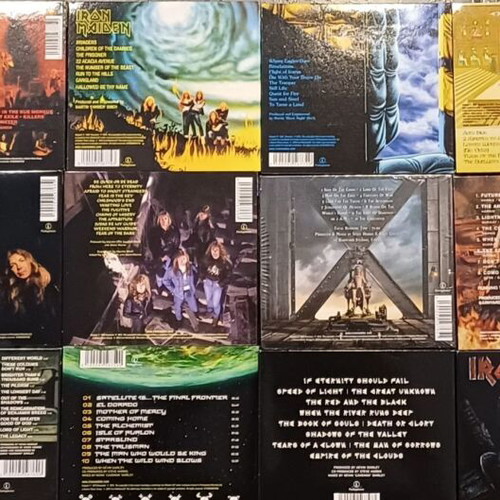 Iron Maiden Complete Discography 21 CD Remastered Digipak like new