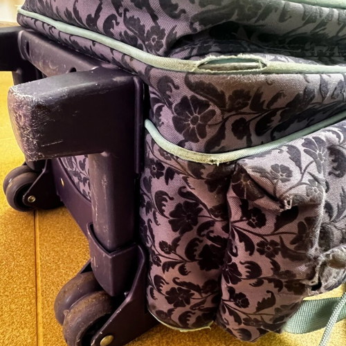 Santoro school backpack for primary school used with side pocket wear