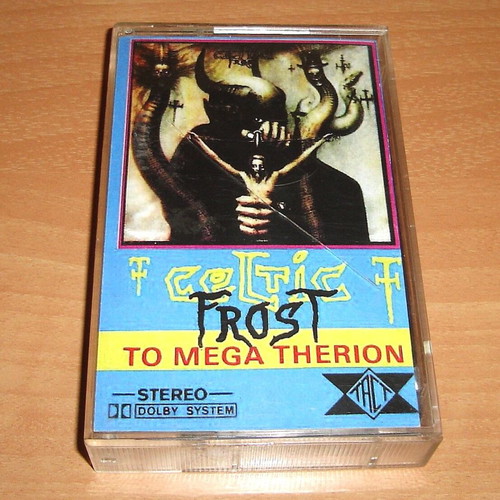 Celtic Frost To Mega Therion cassette used, metal
