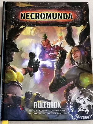Necromunda Rulebook like new, Greek edition