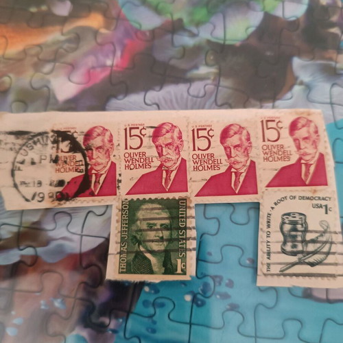 American stamps collection used, Prominent Americans & Americana Series