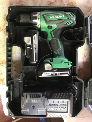 HITACHI/HIKOKI  DV18DGAL 2.5Ah -18V Metal Hammer Handle Drill