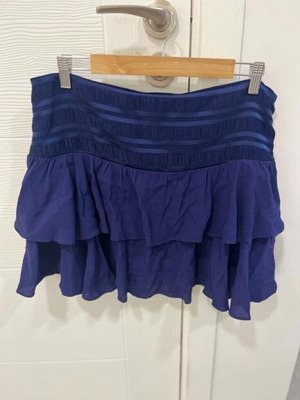 Morgan De Toit Blue Navy Mini Skirt New UK14 US12 EU42