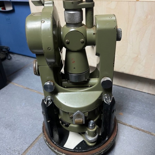 Topographic instrument used