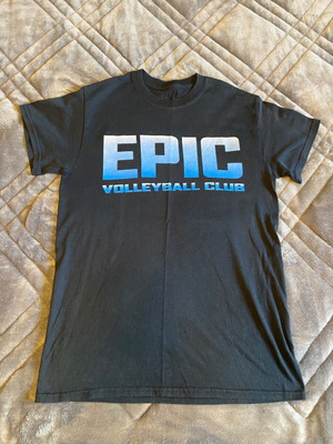 Epic Volleyball Club T-Shirt μεταχειρισμένη, κοντομάνικη, μέγεθος S, μπλε