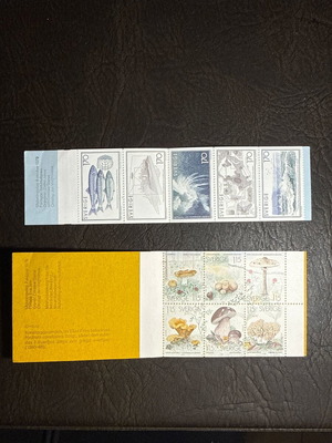 Sweden Stamp Booklets 1978 and 1979 new, collectible