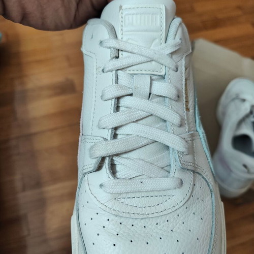 Puma sneakers size 46, white with grey detail