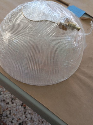 Lamp glass new replacement part for street lighting fixtures