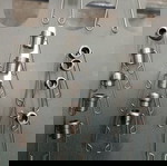  Πακέτο οδηγοί βέργας inox φ8 16 τεμάχια