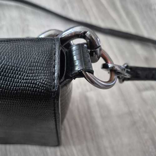 Guess Tullia Mini Crossbody bag used, black