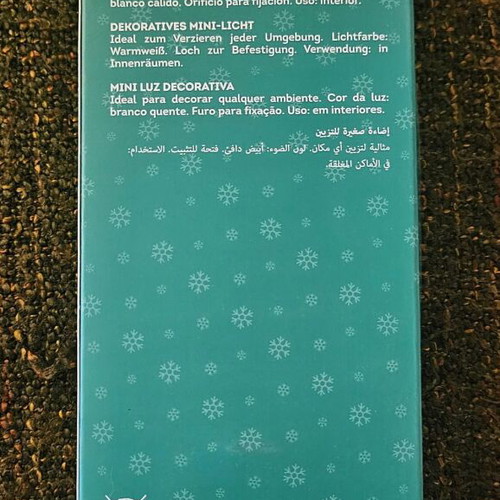 Christmas decoration with lights new