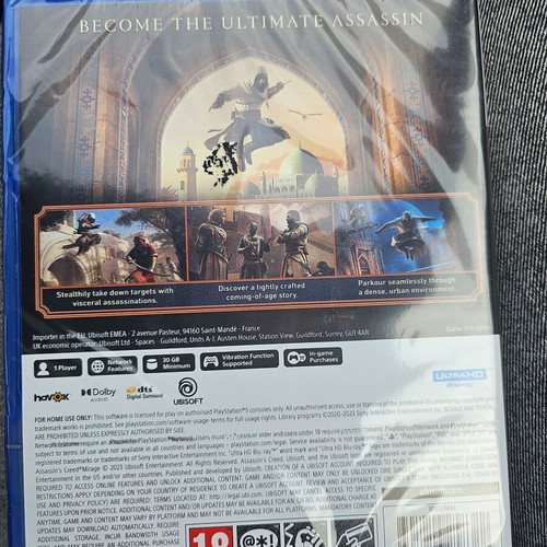 Ps5 game Assassin's Creed Mirage καινούργιο σε ζελατίνα