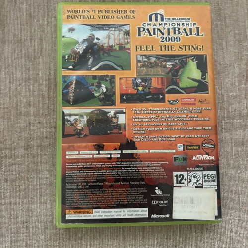 Championship Paintball 2009 Xbox 360 used