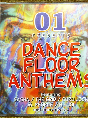 Dance floor anthems CD μεταχειρισμένο, συλλογή ηλεκτρονικής μουσικής
