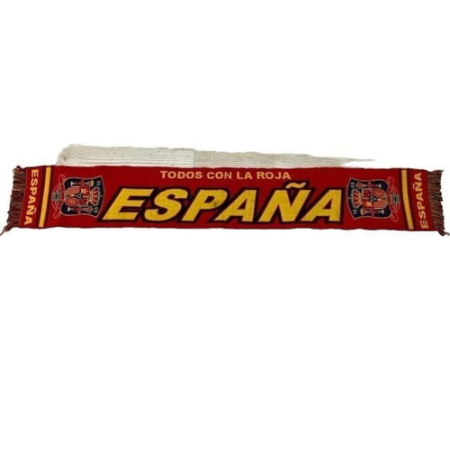 Espana RFEF Spain Football Soccer Scarf used, 100% acrylic