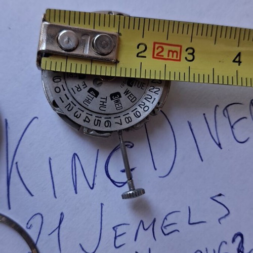 Orient King Diver Y46946207-234 watch mechanism used, fully functional