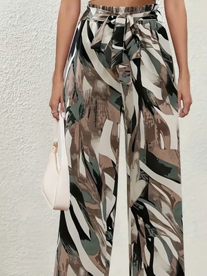 Shein women's wide leg pants like new, multicolor, sizes M and L