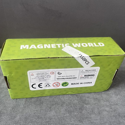 Magnetic cubes 150 pieces new