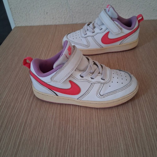 Nike All Day Play Girls' Shoes Size 27 Like New, Pink and Purple