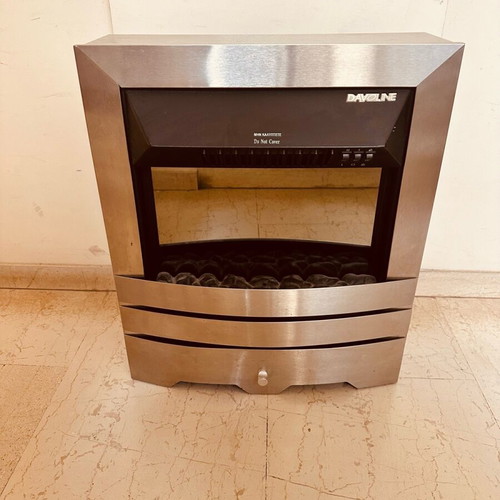 Electric fireplace FYL-2000T Davoline Inox like new