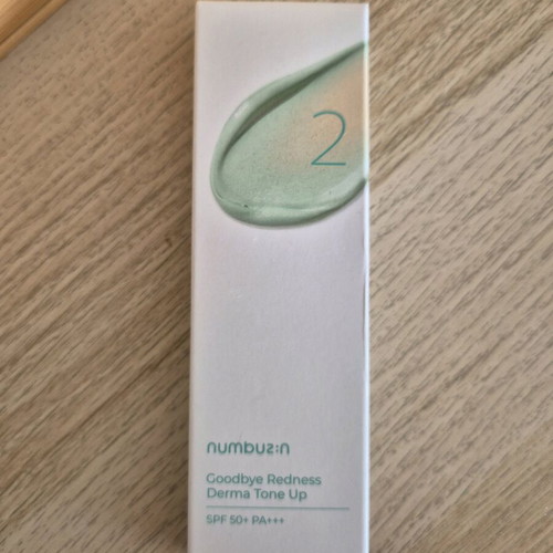 Numbuzin No.2 Goodbye Redness Derma Tone Up SPF50+ PA+++ sunscreen new