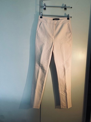 Zara pencil pants color pink beige like new, size XS
