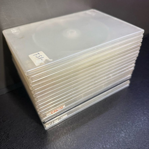 Disc cases used, pack of 18 pieces